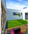 Gazon Synthétique - WEMBLEY 43mm - 100% recyclable - Rouleau - 2m x 25m Gazon Synthétique - WEMBLEY 43mm - 100% recyclable - Rouleau - 2m x 25m