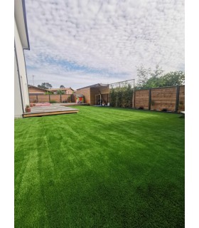 Gazon Synthétique - WEMBLEY 43mm - 100% recyclable - Rouleau - 2m x 25m