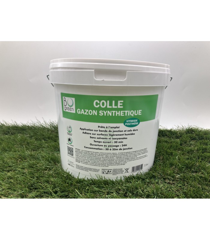 Colle pour gazon synthétique hybride polymère verte Bogreen