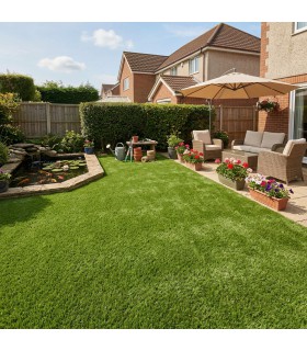 Gazon synthétique 43mm - WEMBLEY - à la coupe sur mesure - 100% recyclable - Largeur 4 mètres