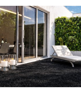 Gazon Synthétique 23mm Anthracite - Funnyplay - Rouleau - 1m x 3m