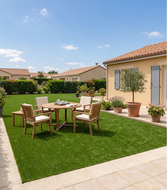 Gazon Synthétique 32mm - AUGUSTA - à la coupe sur mesure - Largeur 2 mètres