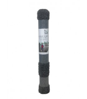Gazon synthétique 23mm gris - Funnyplay - Rouleau - 3m x 1m