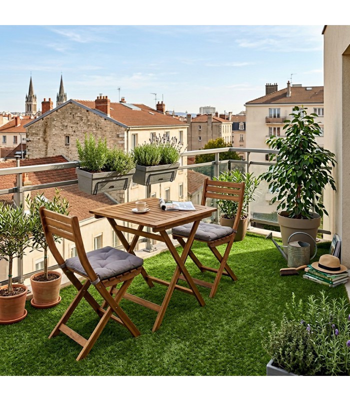 Gazon synthétique 22 mm - MAYA - à la coupe sur mesure - Largeur 3 mètres