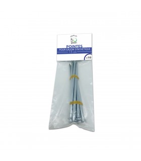 Pointes pour gazon synthétique x10