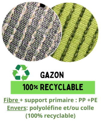 Gazon synthétique 1